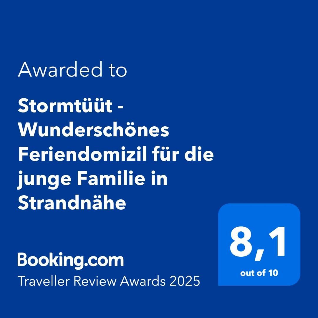 Stormtueuet - Wunderschoenes Feriendomizil Fuer Die Junge Familie In Strandnaehe Wangerooge Exteriör bild